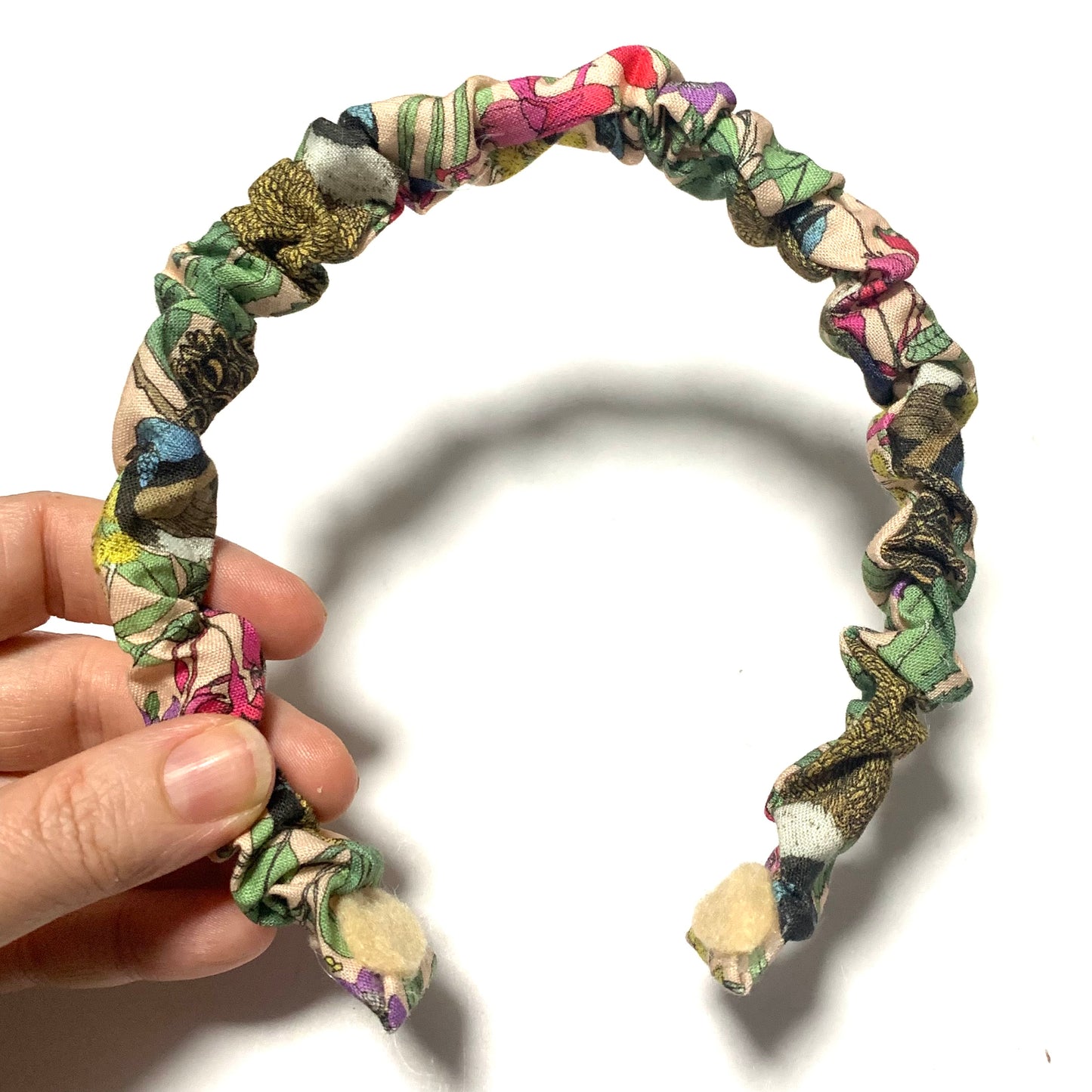 THIS BIRD HAS FLOWN -  "Blue Wren" - SMALL SCRUNCHIE HEADBANDS