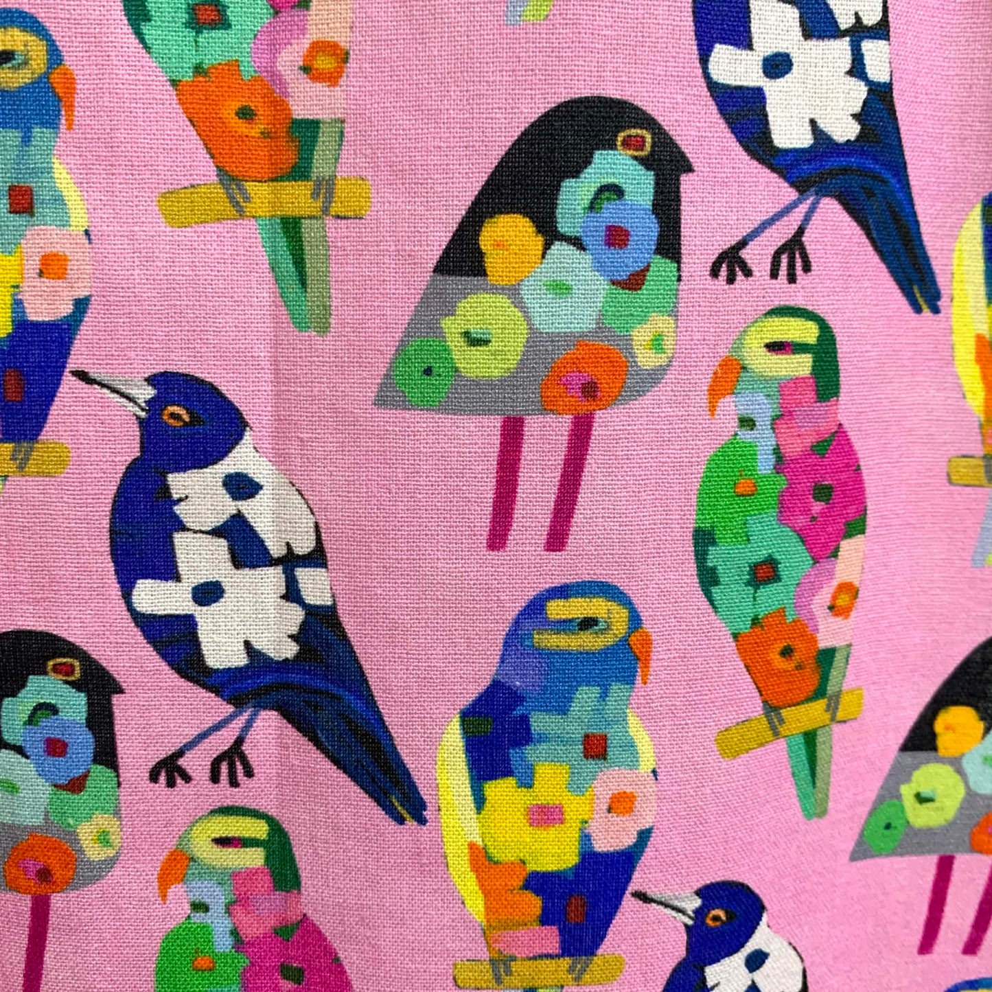 MUMMA WHOOPEE - "Flower Birds" Apron