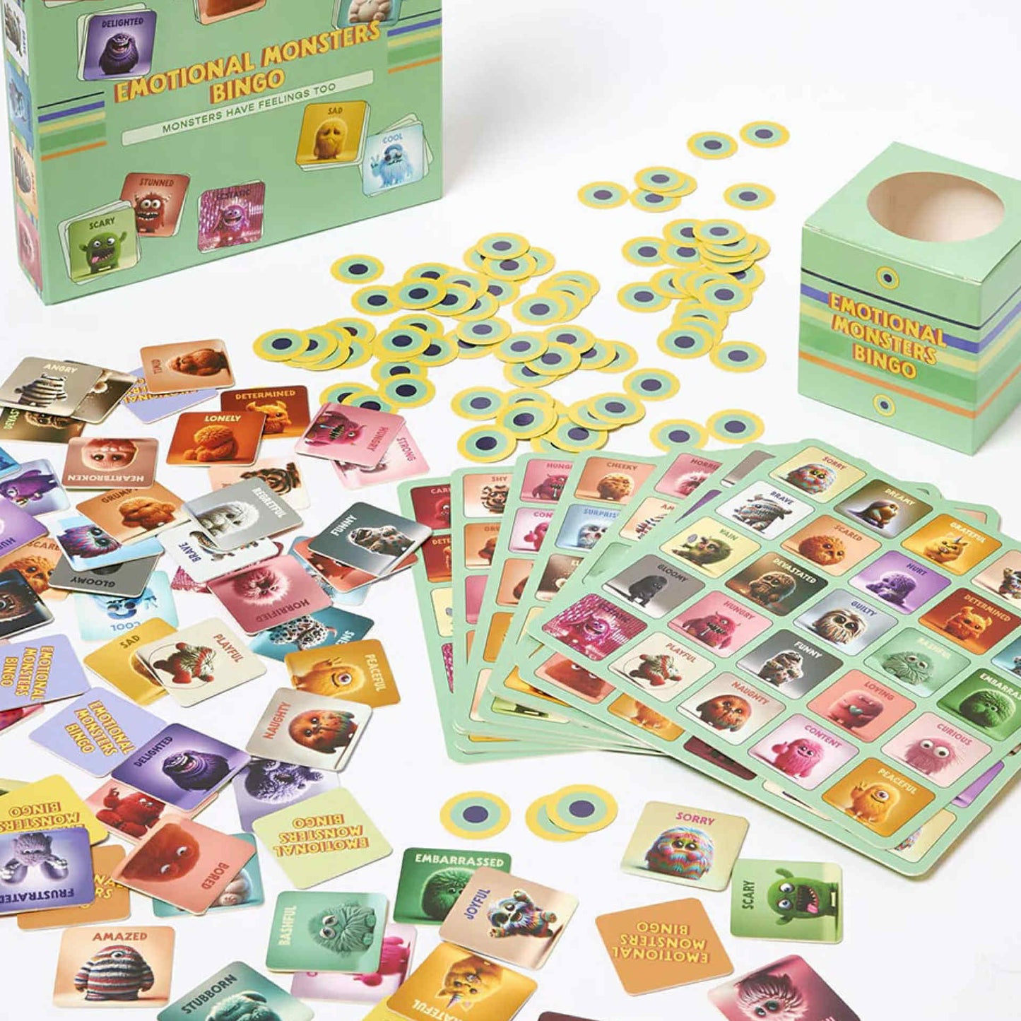 JOURNEY OF SOMETHING- Emotional Monsters Bingo