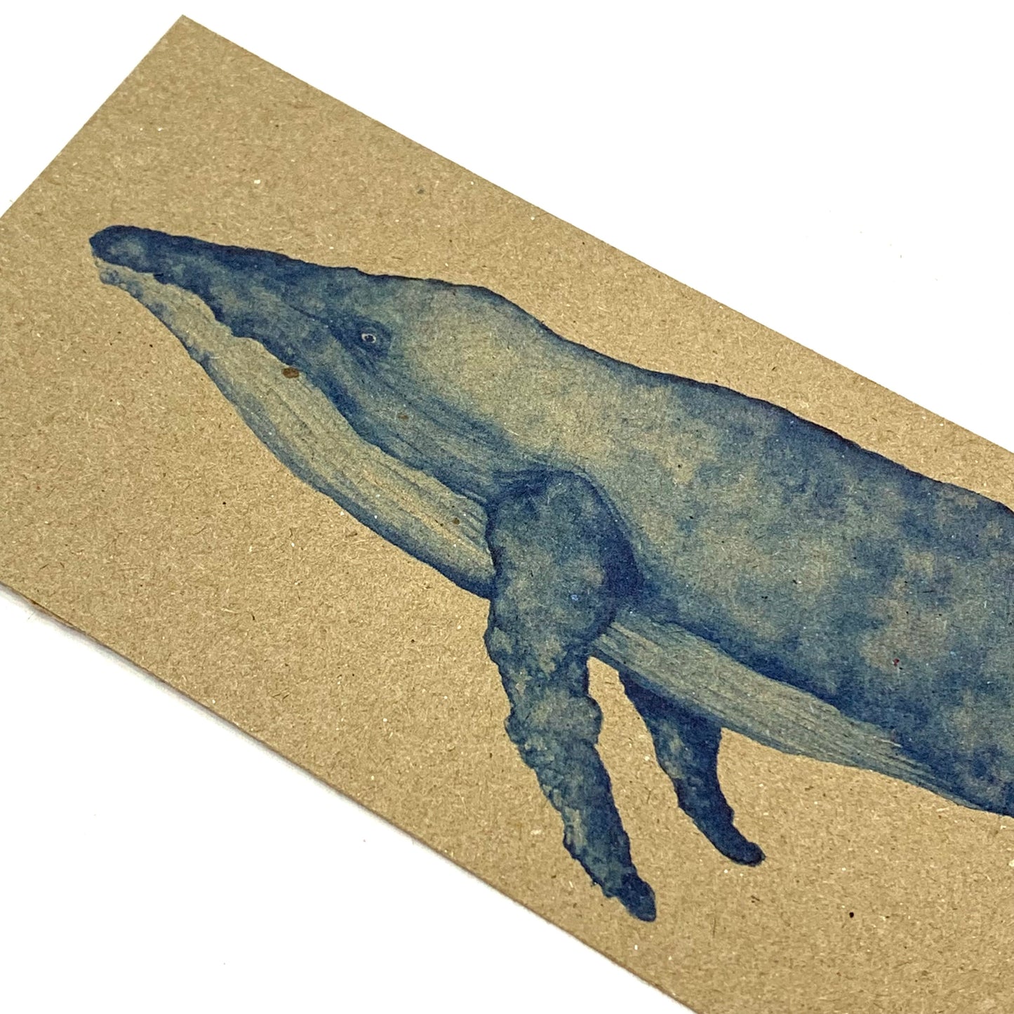 Shanna Trees Creations- "Whale" Bookmark- Natural Paper