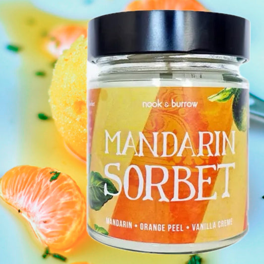 NOOK & BURROW- "Mandarin Sorbet"- Candle