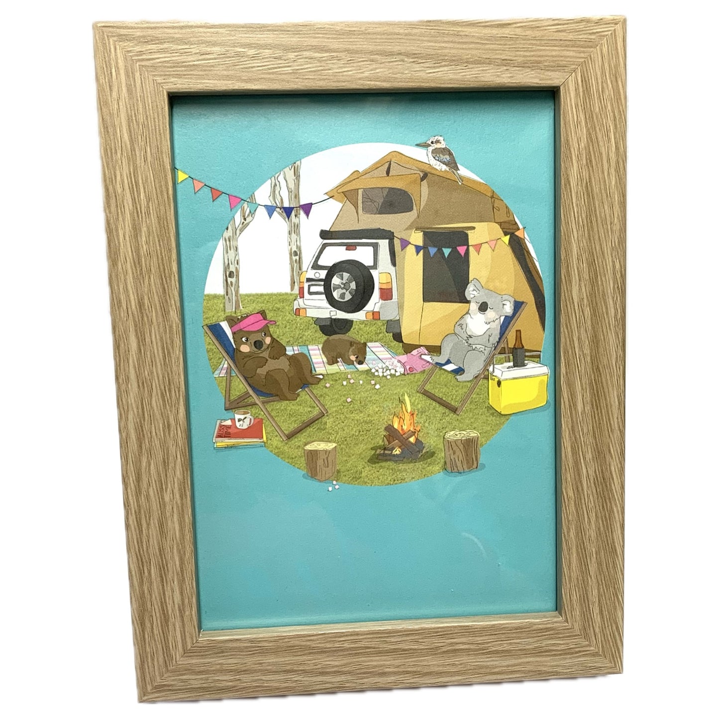 MAKIN' WHOOPEE - "AUSSIE WEEKENDER" - Framed Image by Laura Blythman