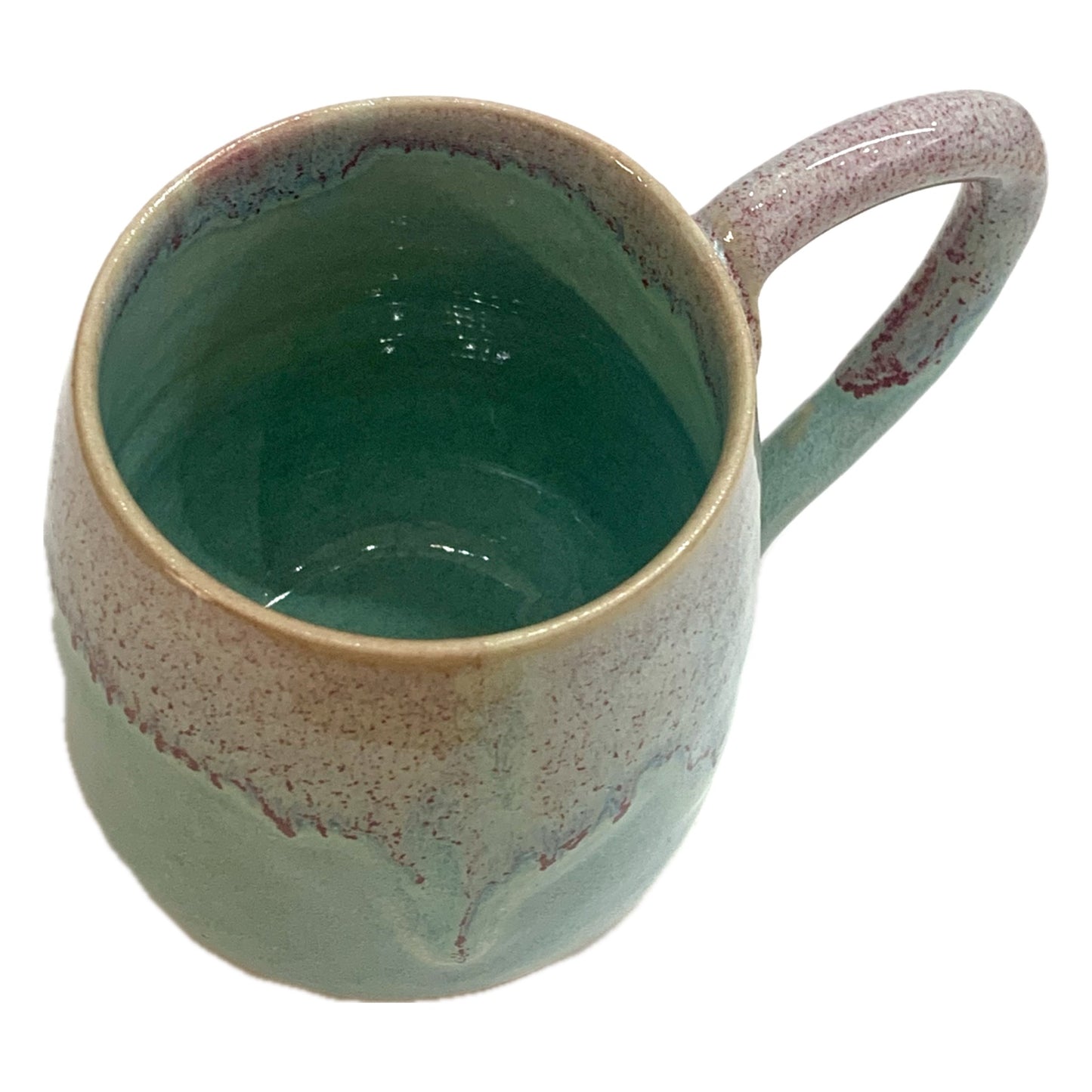 EARTH BY HAND- Pink & Blue Glazed Mugs