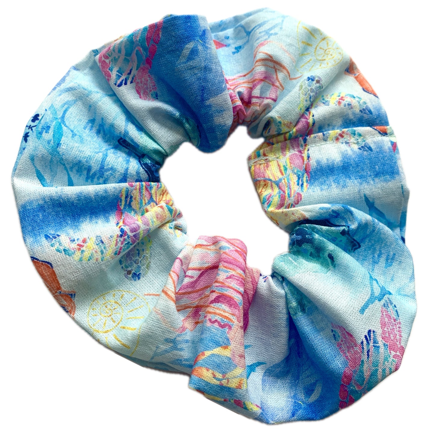 MUMMA WHOOPEE - JUMBO "Seaworld" SCRUNCHIE