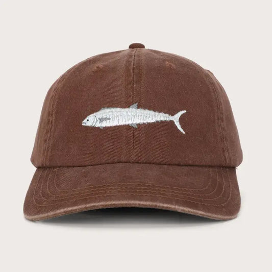 PALLION POINT - FISH LIDS - Spanish Mackerel Cap in Brown