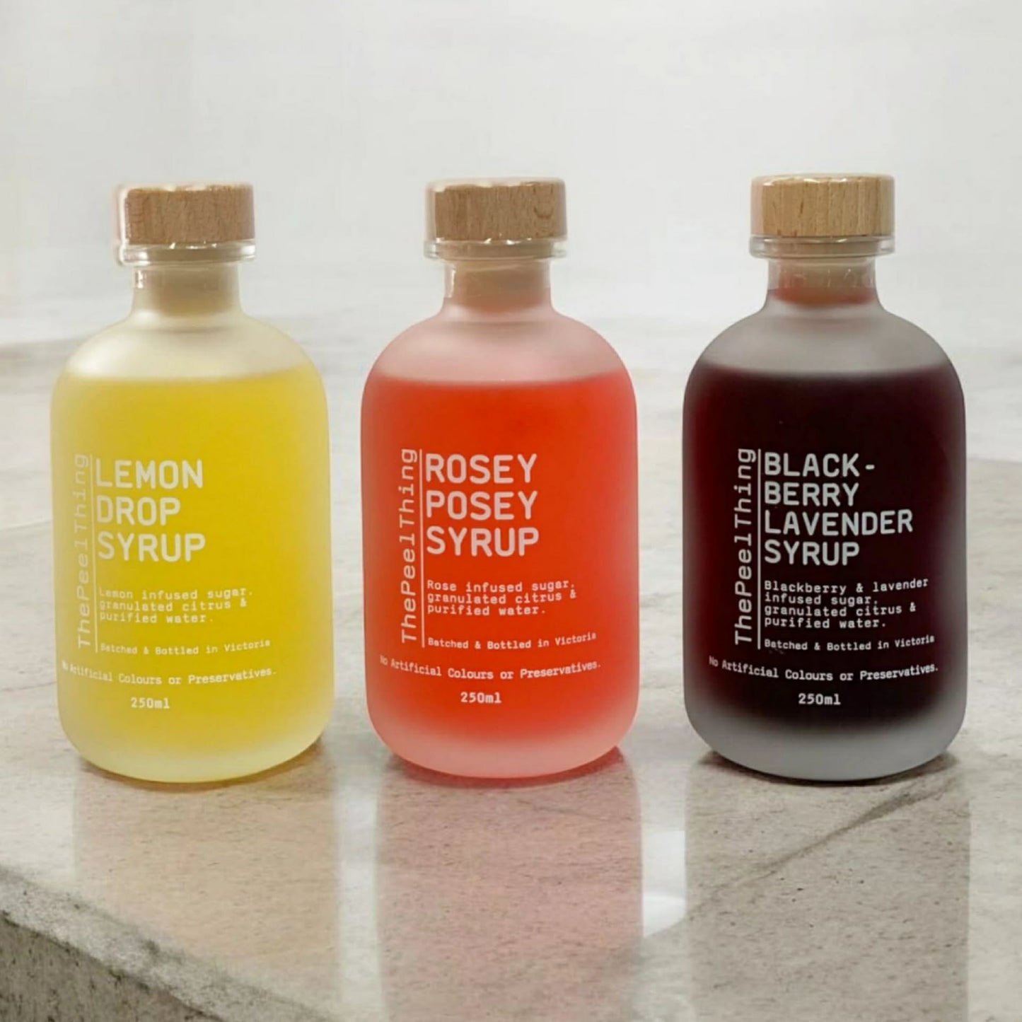 The Peel Thing- "Rosey Posey" Syrup