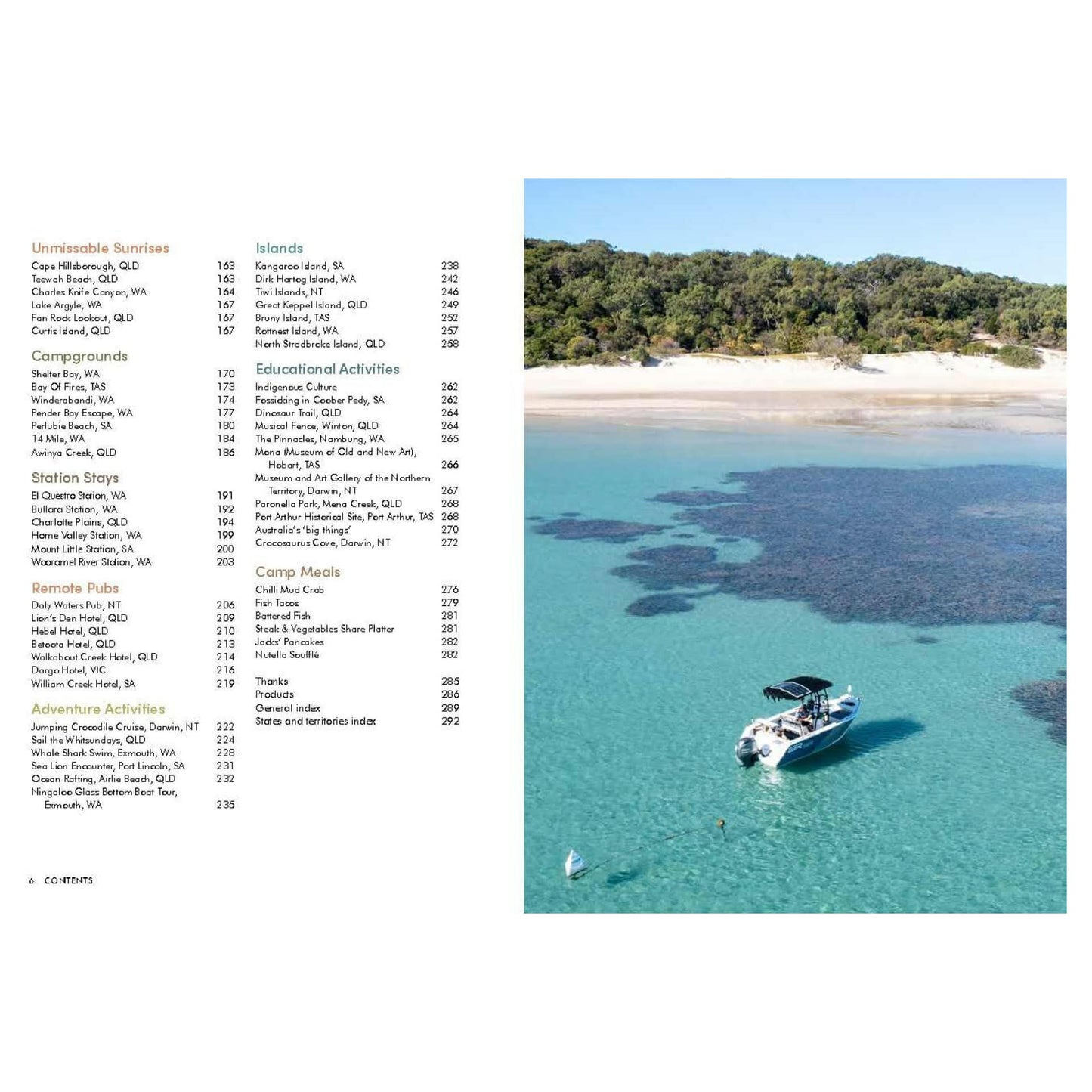 BOOKS & CO - TRIP IN A VAN'S BUCKET LIST EXPERIENCES - Bec and Justin Lorrimer