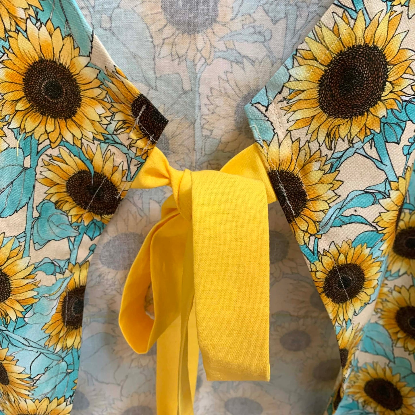 MUMMA WHOOPEE - "Sunflowers"- Scenic Route Fabric- APRON