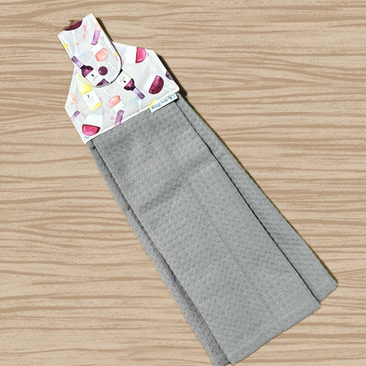 OH SEW ROSY: Hanging Towels - Wine