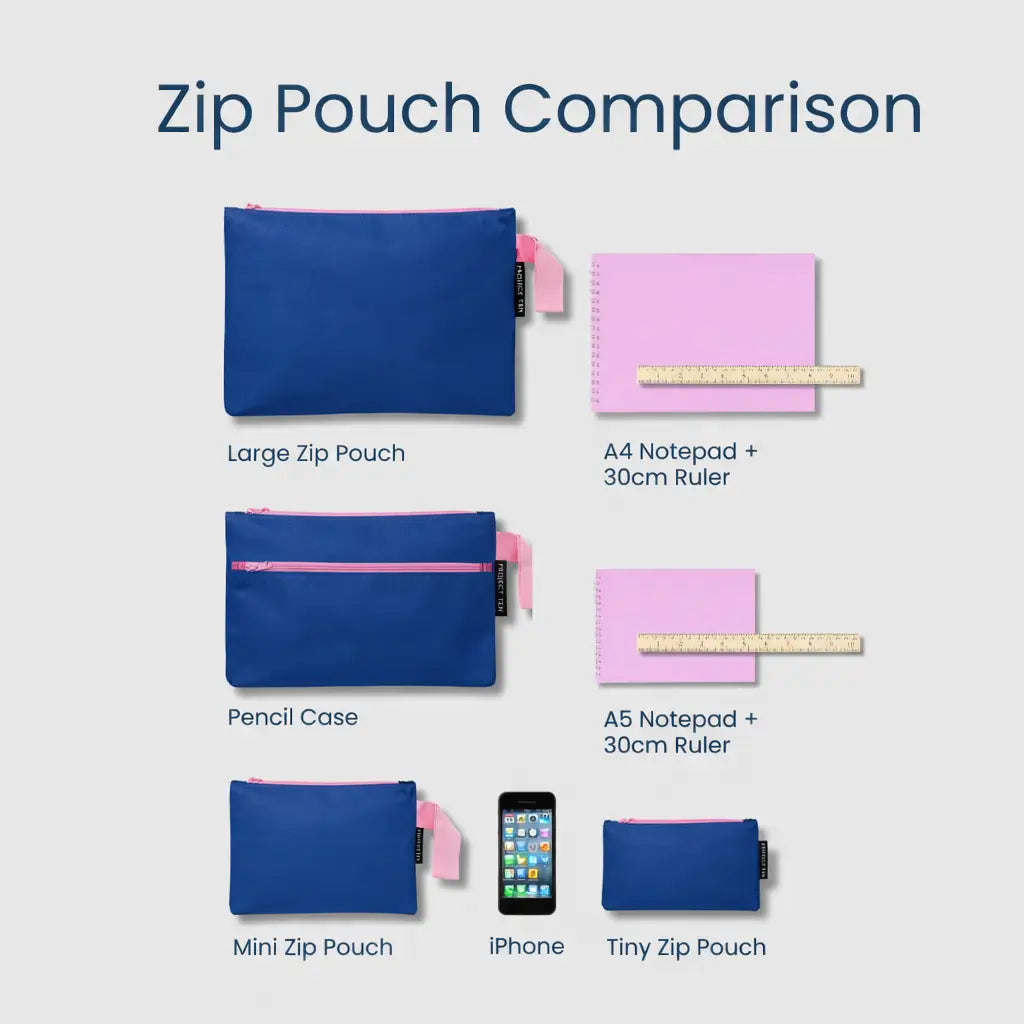 PROJECT TEN - "Wild Child" MINI Zip Pouch