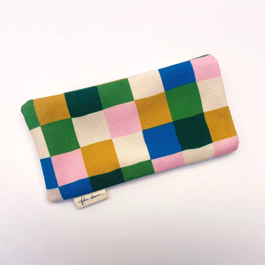 FABRIC DRAWER- Handmade Glasses Case - Picnic (Dark)