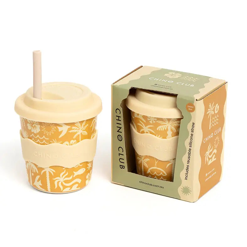 CHINO CLUB- Kids 8oz Reusable Cup- Moana