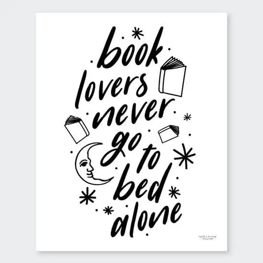 NOOK & BURROW- "Book Lovers" Print