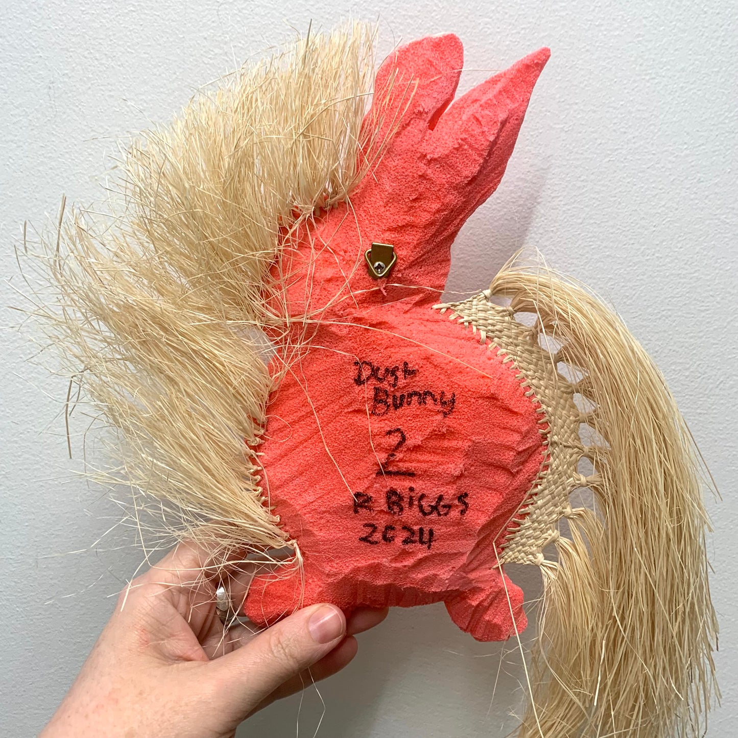 RAEWYN BIGGS ARTWORK - Dust Bunny #2- A Tidy House Exhibition Series