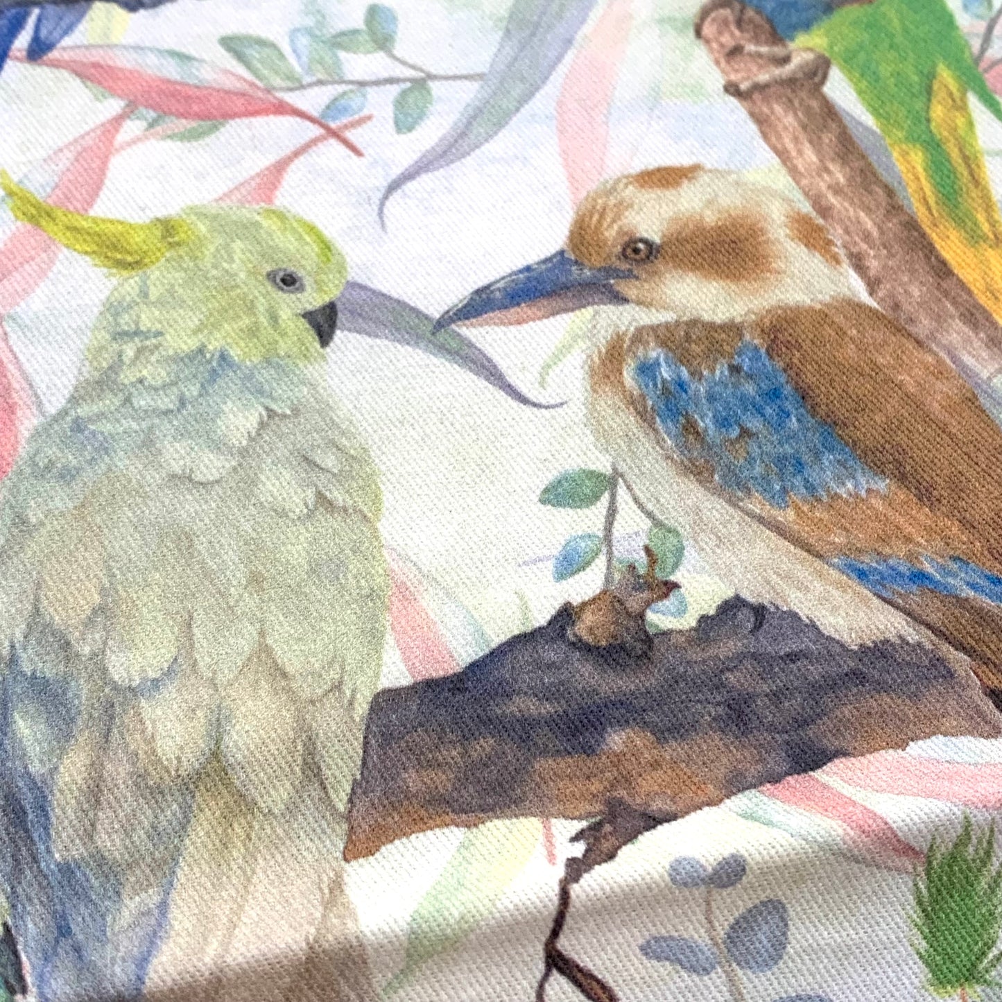 Shanna Trees Creations- "Birds" Cotton Tea Towel