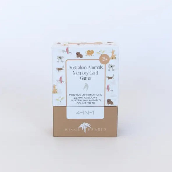 WINNIE PARKES- Australian Animals Memory Card Game