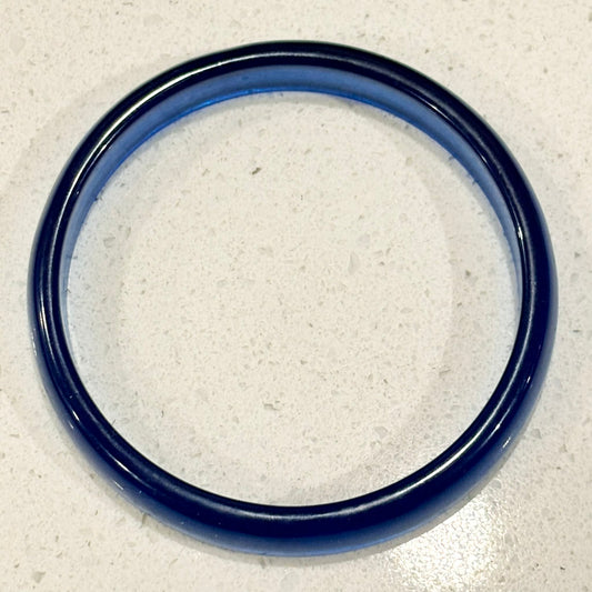 RAY BY DESIGN - Resin Bangle Blue Round