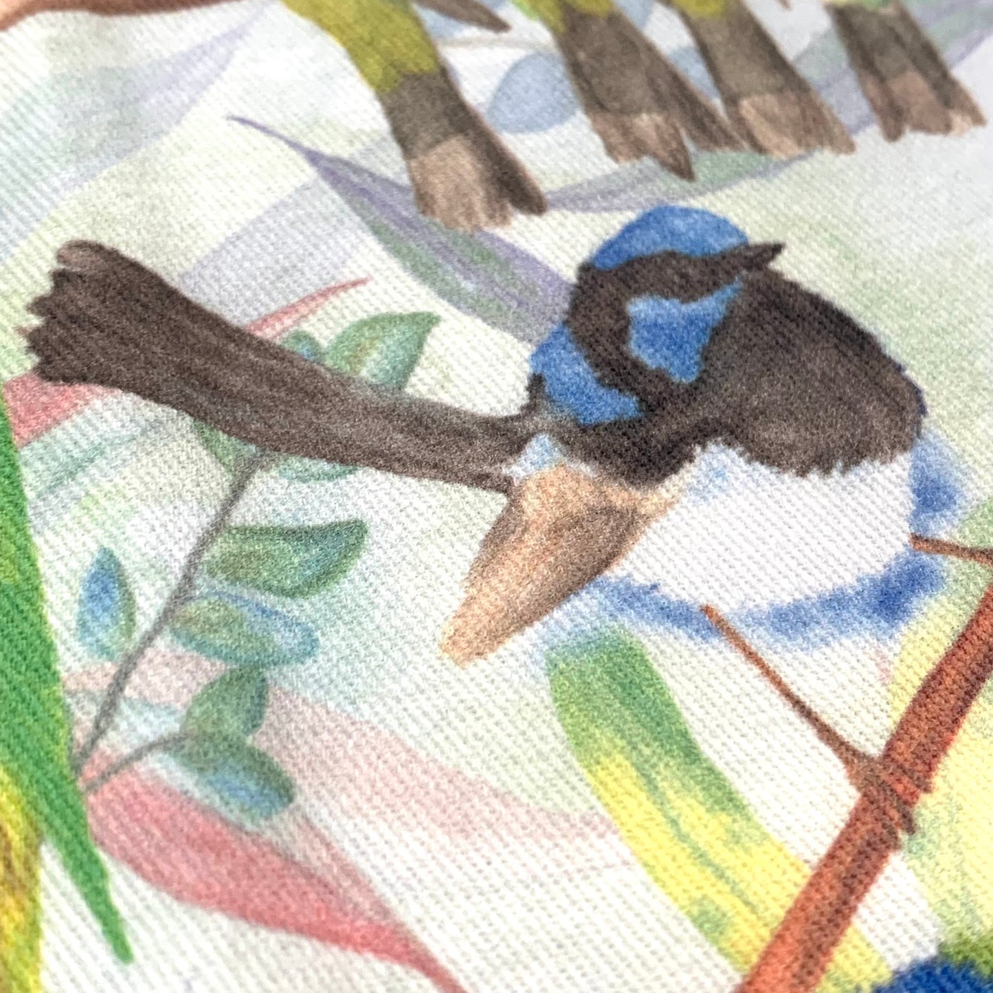 Shanna Trees Creations- "Birds" Cotton Tea Towel