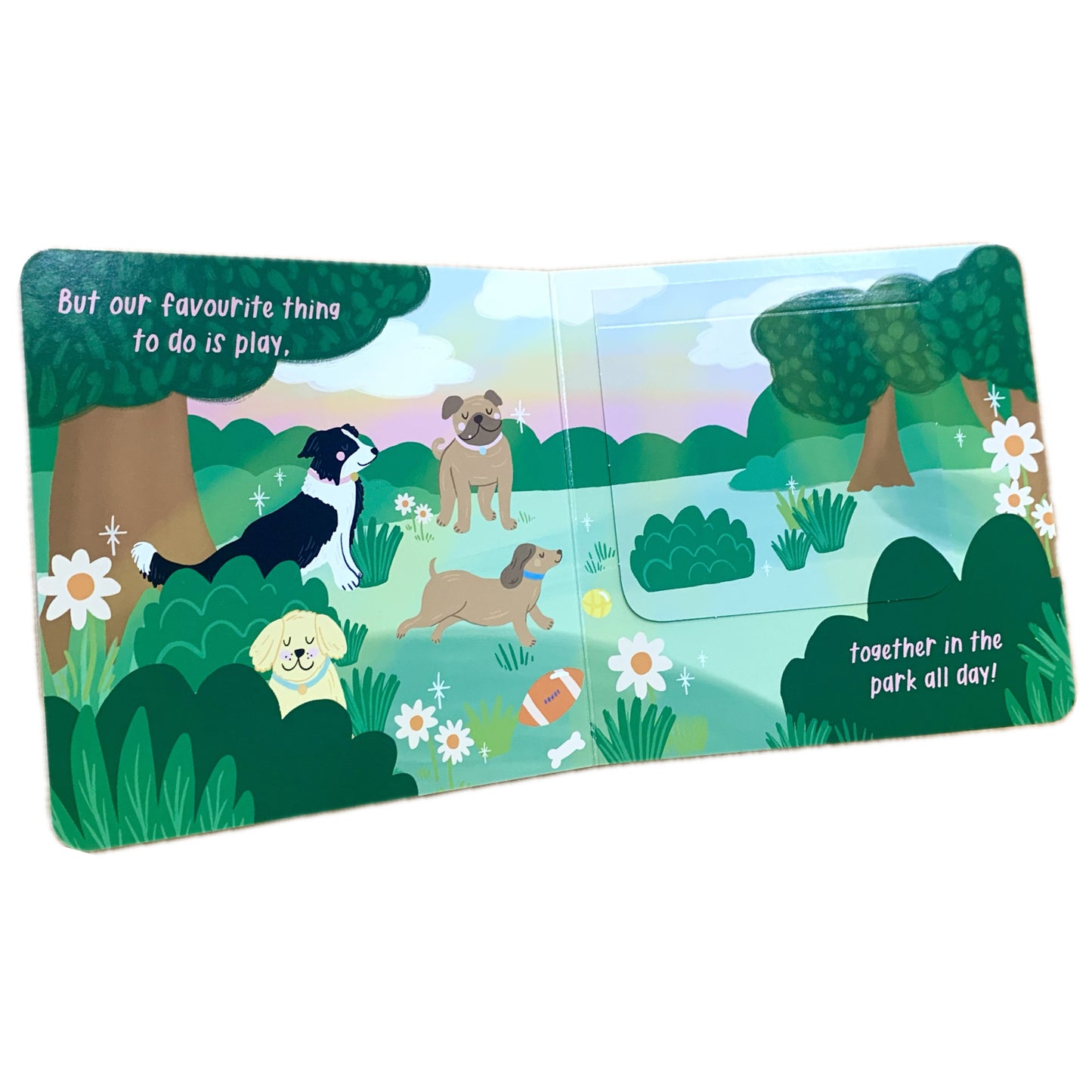 BOOKS & CO - Cute Dogs A Lift the Flap Board Book- Christie Williams