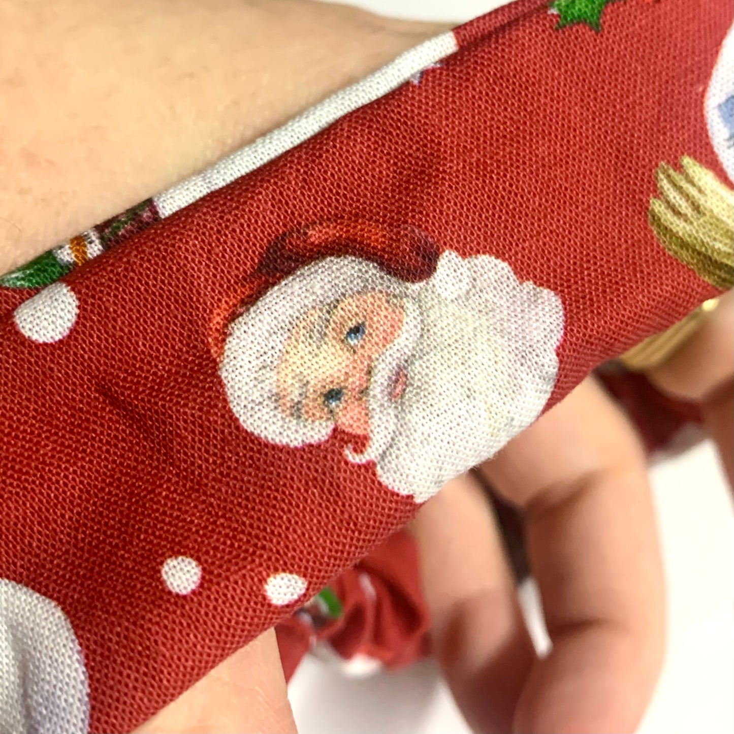 MAKIN' WHOOPEE - Regular “Red Santa & Frosty” SCRUNCHIE