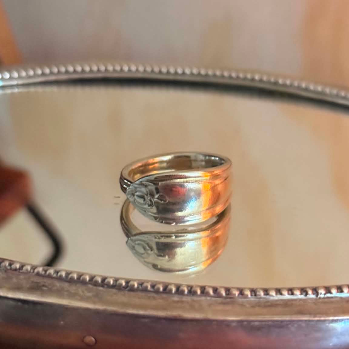 MOLLY MADE - Vintage Demitasse Spoon Handle Ring