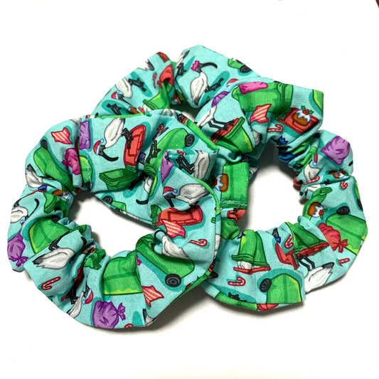 MUMMA WHOOPEE - Regular "Bin Chicken"- Christmas Scrunchies