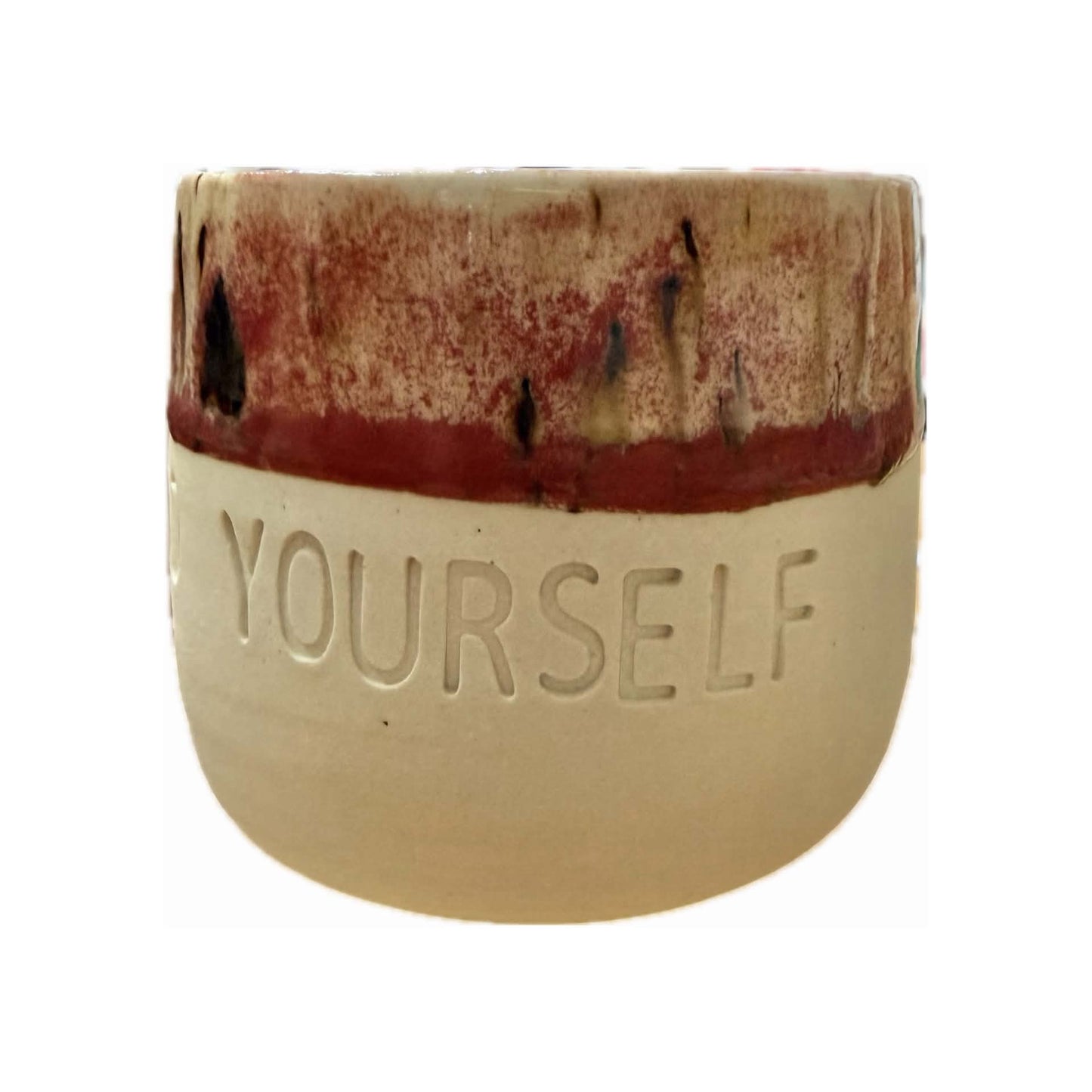 POTTERESS BY ALICIA - ESPRESSO YOURSELF - Hand Stamped Mug