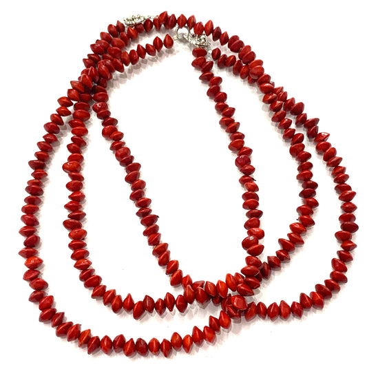 MICHELLE WEARE - Indigenous Seed Necklaces- All Red