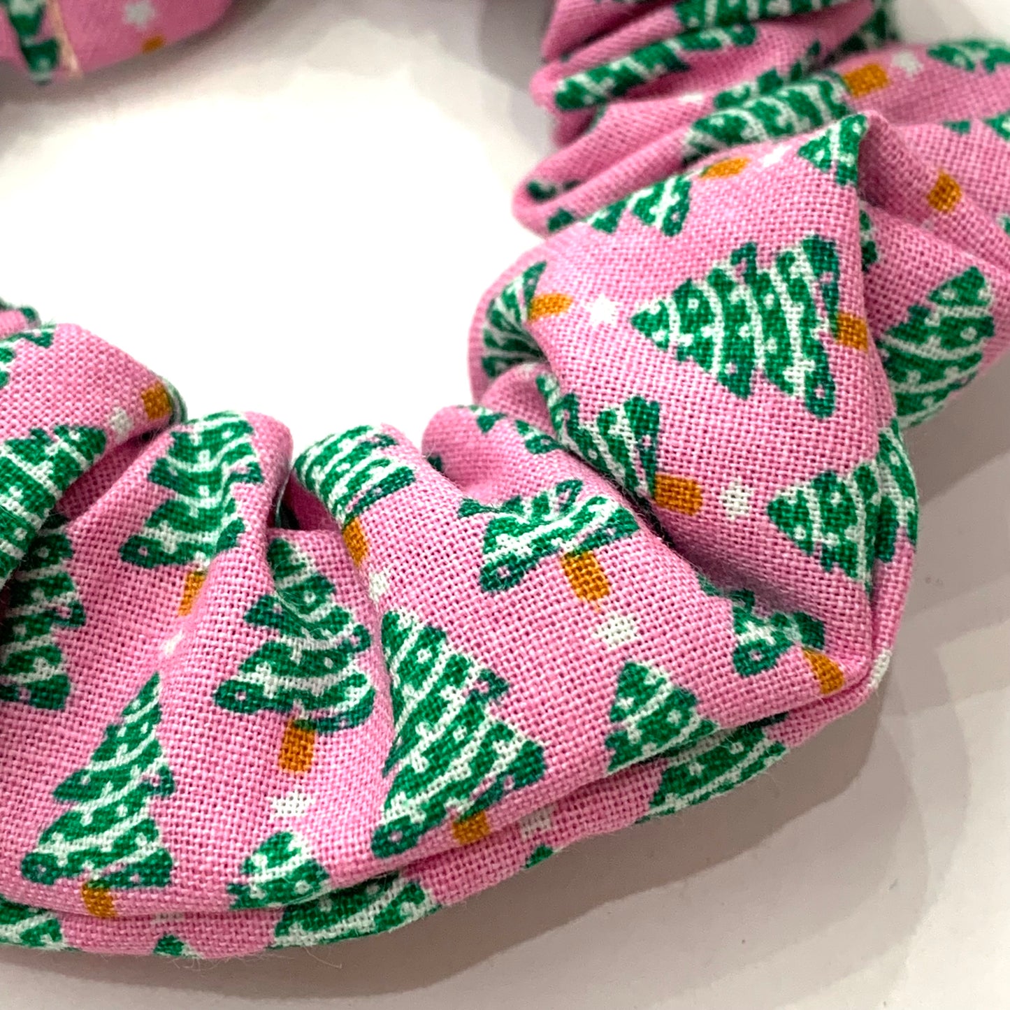 MAKIN' WHOOPEE - Regular "Pinkmas Trees" Christmas Scrunchies