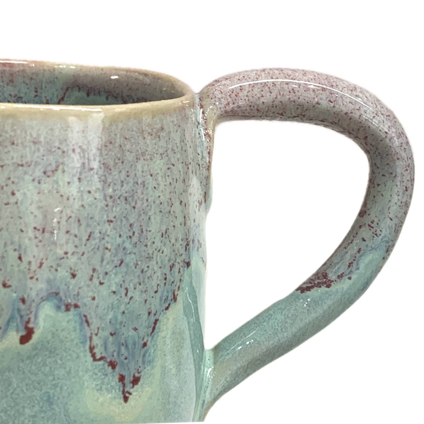 EARTH BY HAND- Pink & Blue Glazed Mugs