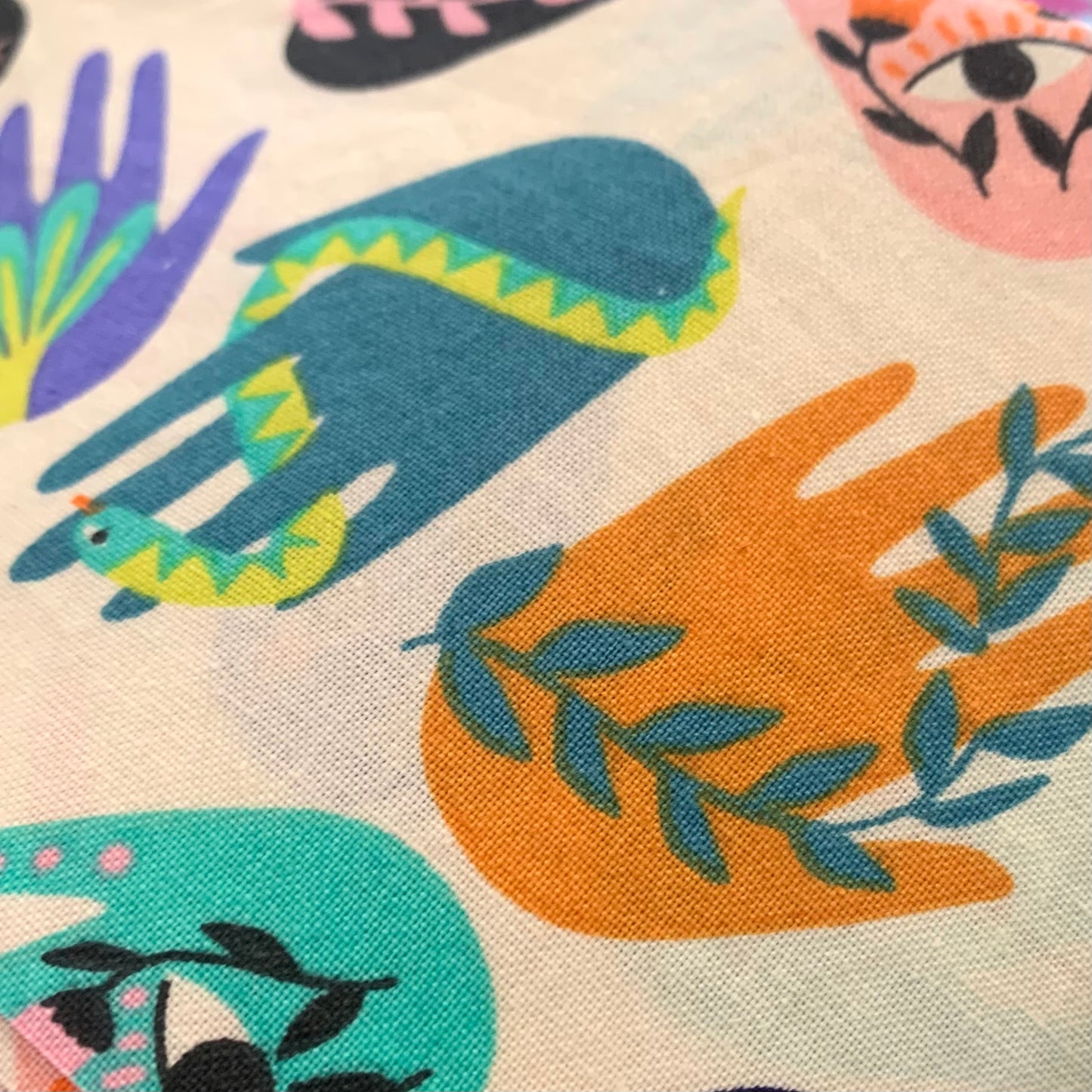 MUMMA WHOOPEE - "Palmistry" REGULAR HALLOWEEN SCRUNCHIES