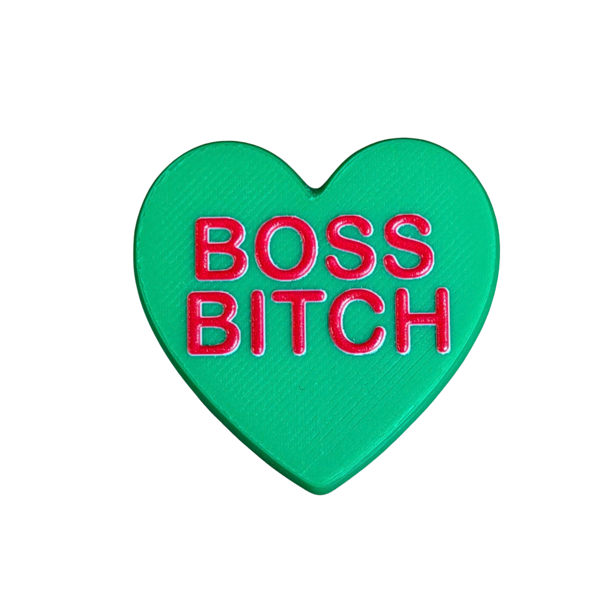 DWAYNSKI.3D - "BOSS B*TCH" - CONVERSATION HEART MAGNETS