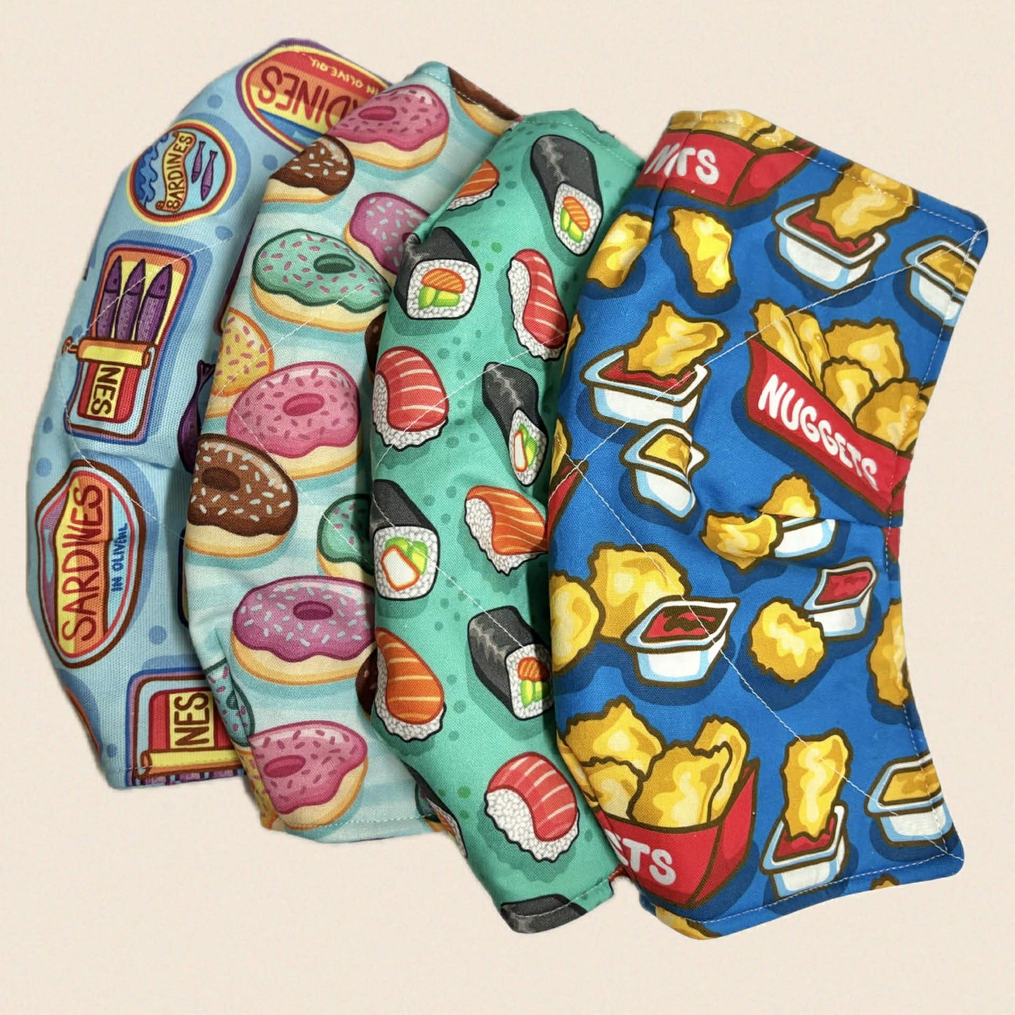 OH SEW ROSY: Bowl Cosies- Sardines