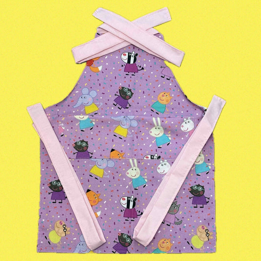 Teacups n Quilts - Peppa Pig- Kids Apron
