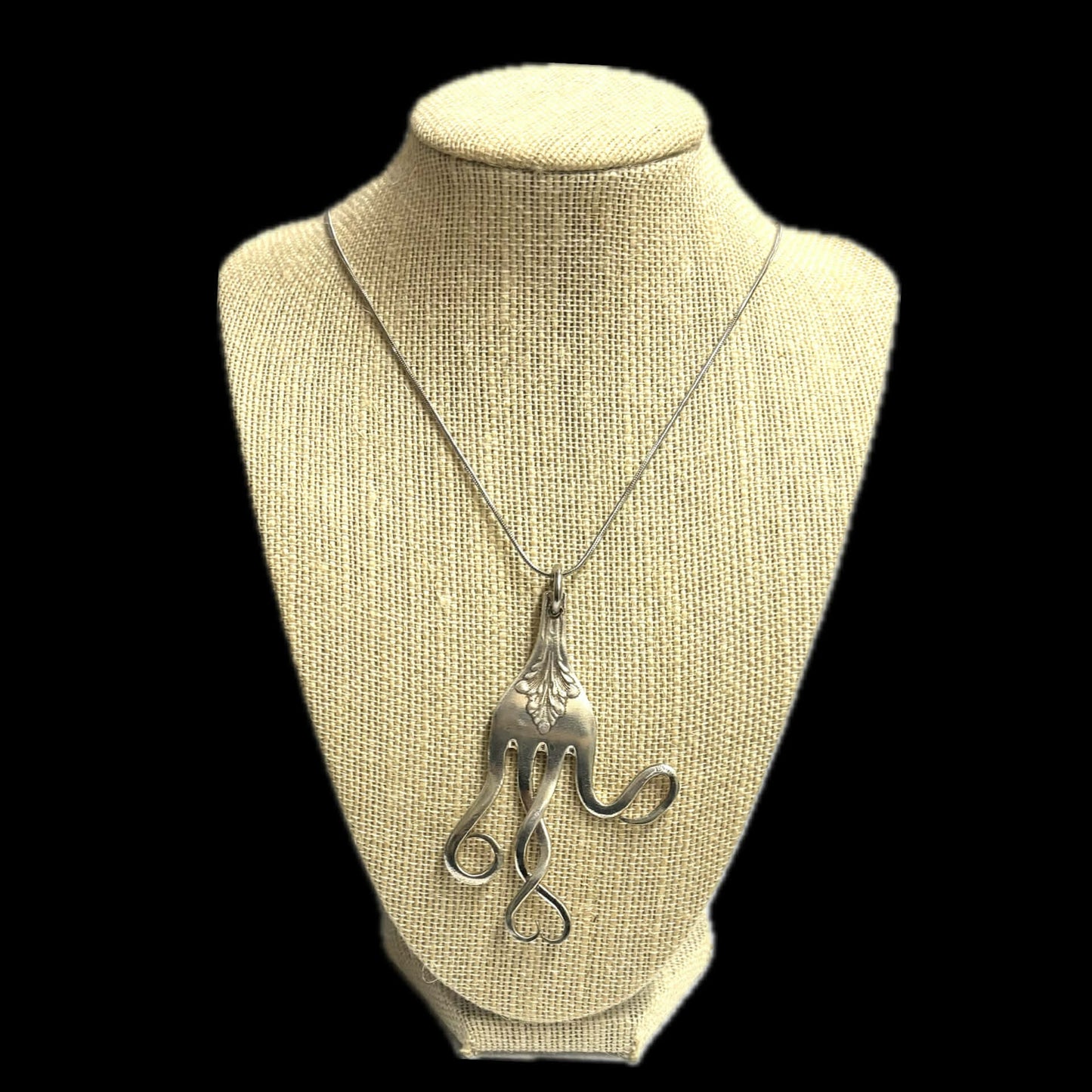 MOLLY MADE- Vintage Fork Pendent Necklace