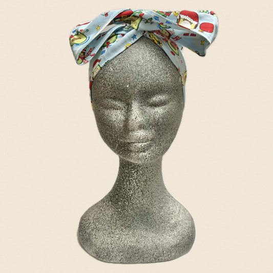 OH SEW ROSY: CHRISTMAS WIRE HEADBAND - Avocado Christmas