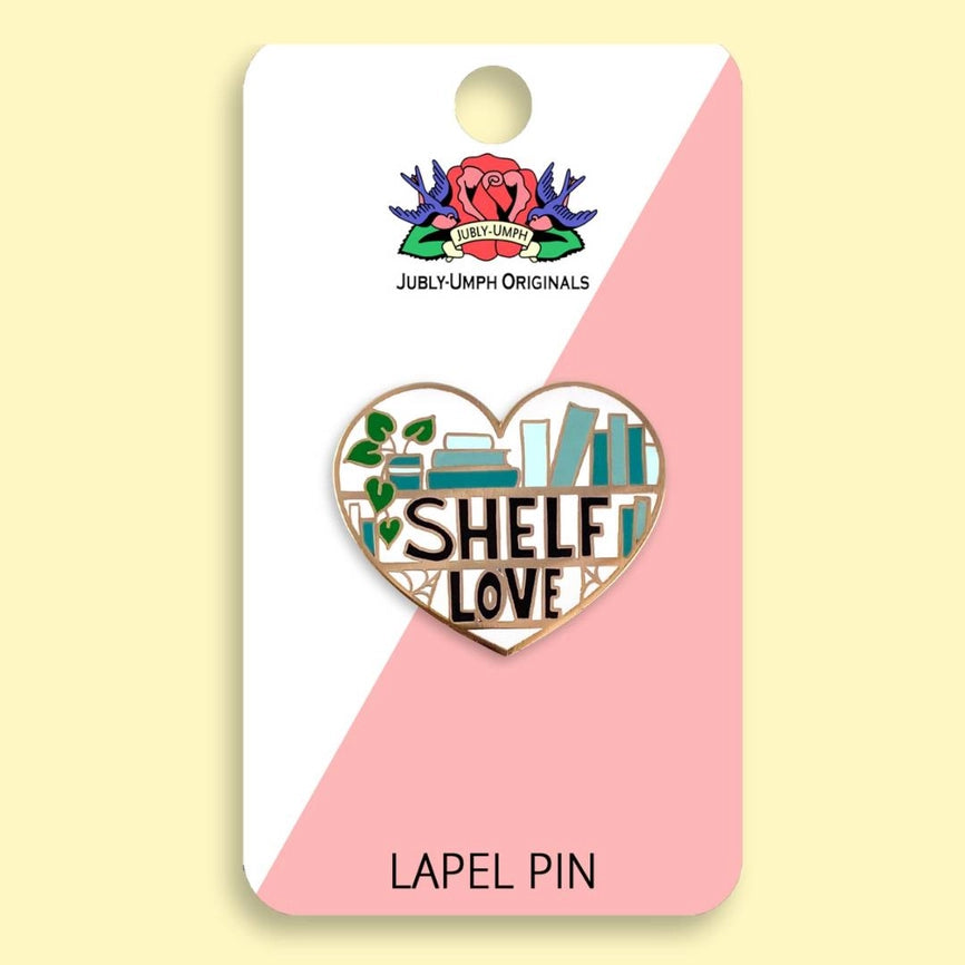 JUBLY-UMPH - "SHELF LOVE" LAPEL PIN