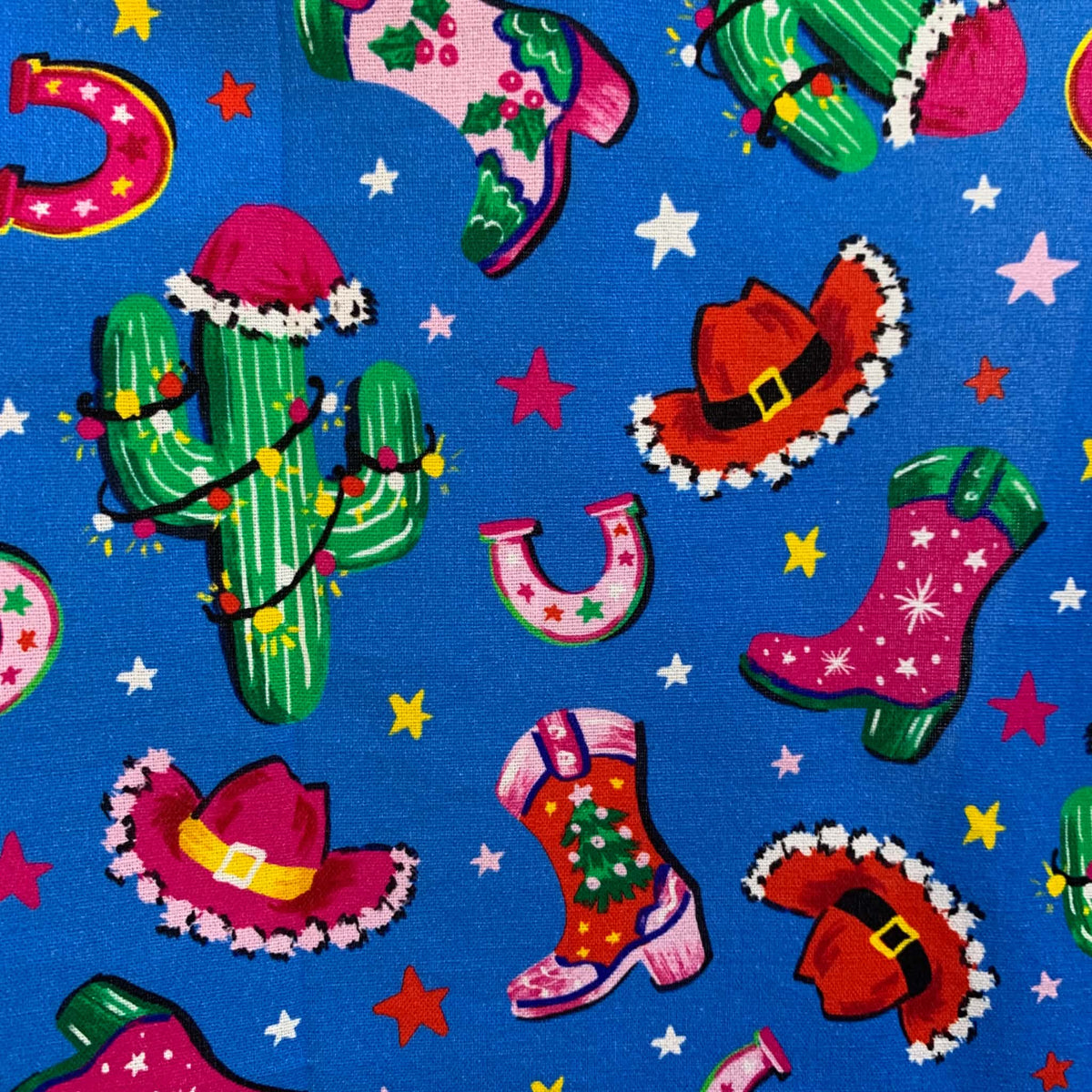 MUMMA WHOOPEE - "Bootscootin' Christmas" Christmas Apron