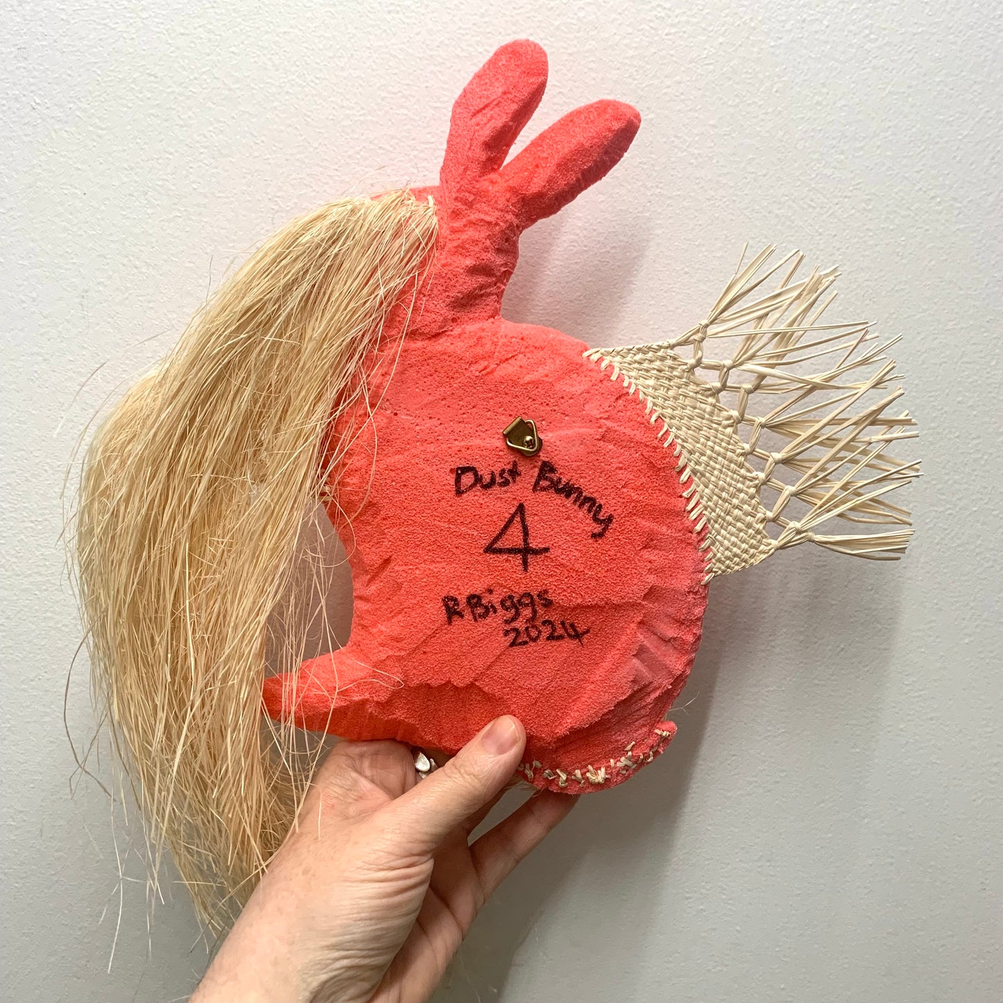 RAEWYN BIGGS ARTWORK - Dust Bunny #4- A Tidy House Exhibition Series