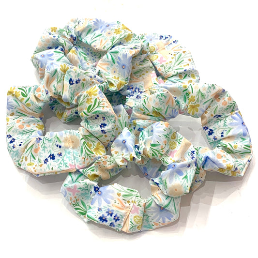 MUMMA WHOOPEE - "Bunny Meadow" SCRUNCHIES
