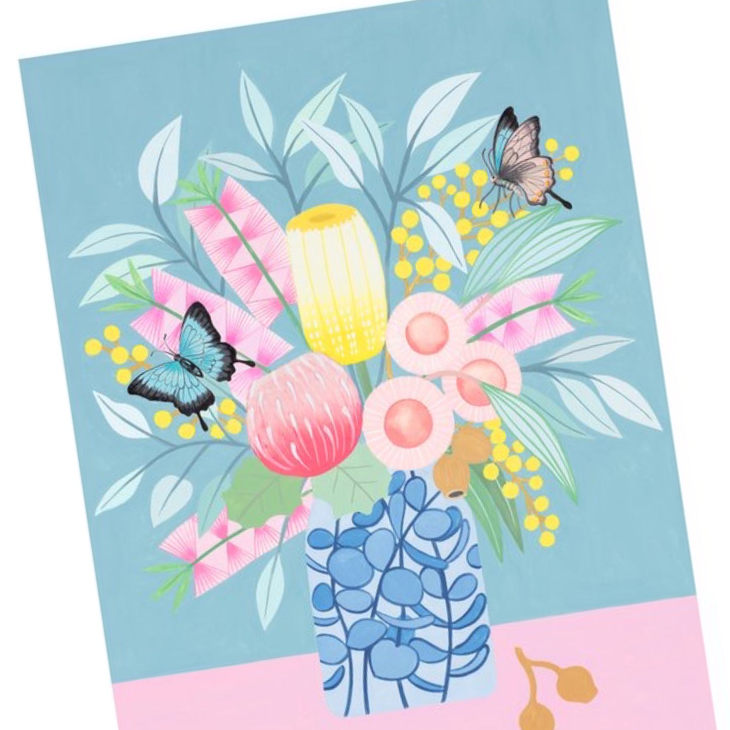 CLAIRE ISHINO- SMALL LIMITED EDITION A5 PRINTS- The Ulysses Butterfly