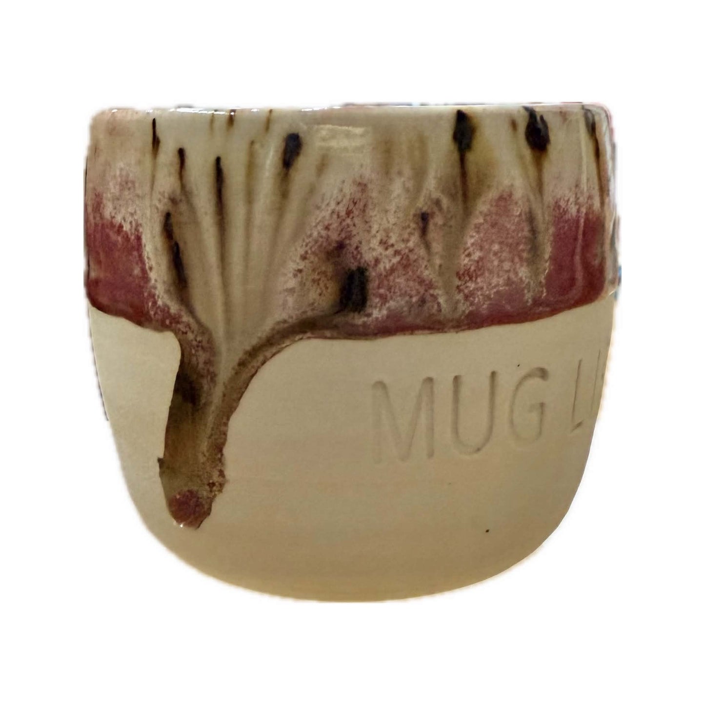 POTTERESS BY ALICIA - MUG LIFE - Hand Stamped Mug