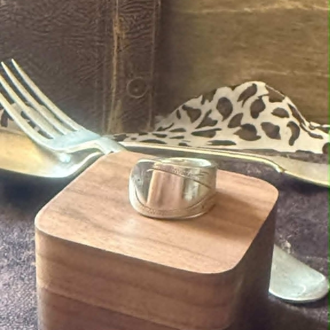 MOLLY MADE - Vintage Jam Spoon Handle Ring