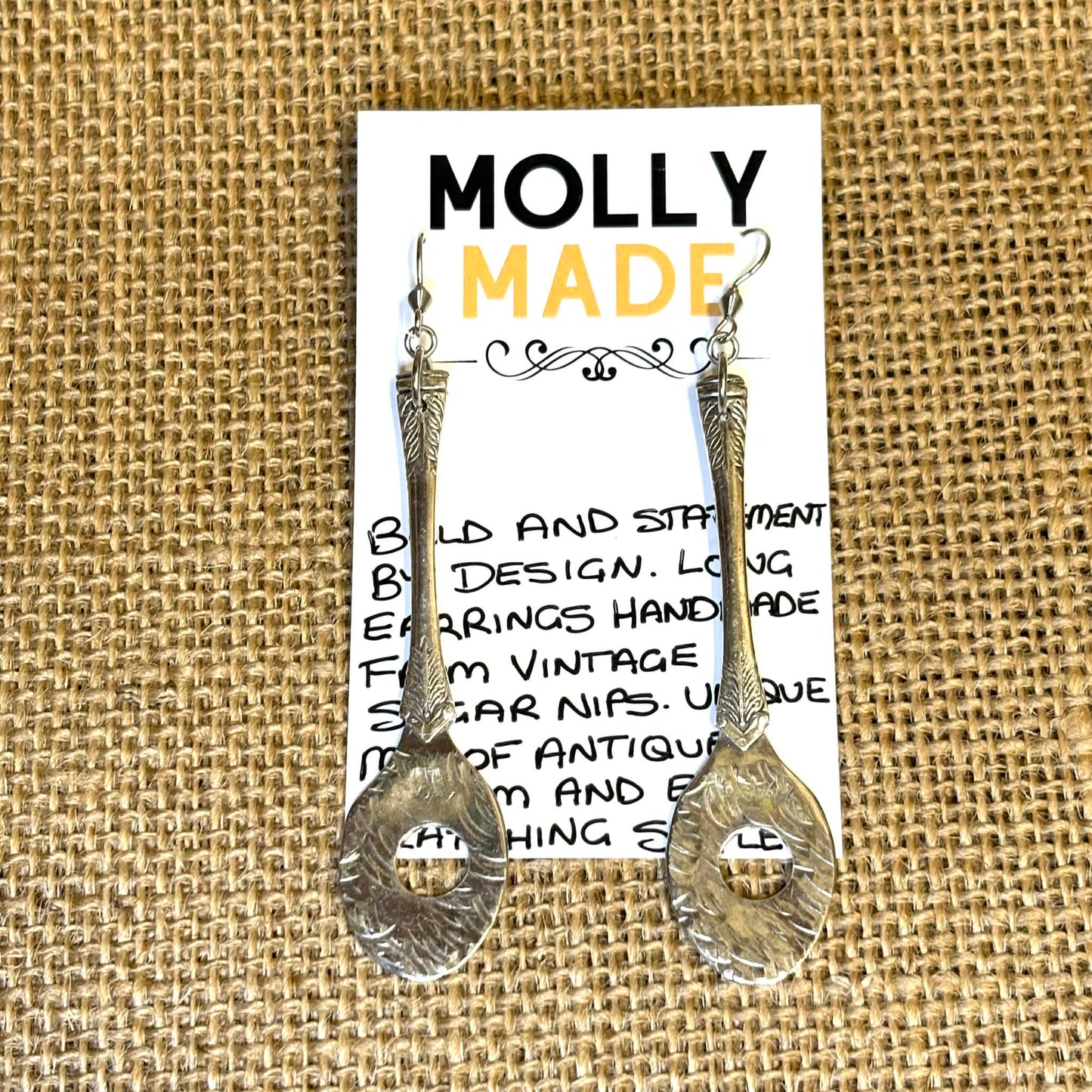 MOLLY MADE- Vintage Sugar Nip Statement Earrings