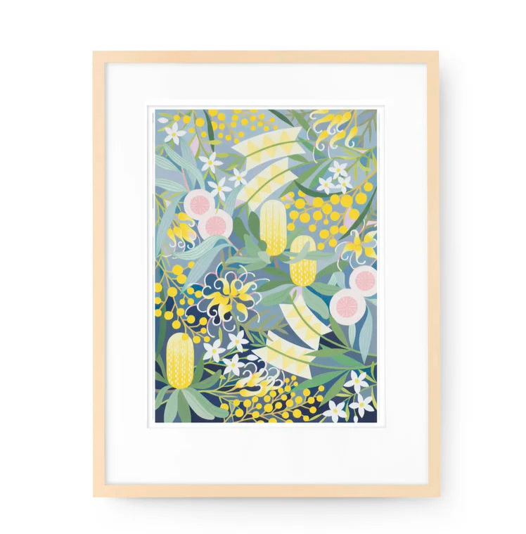 CLAIRE ISHINO- MEDIUM LIMITED EDITION A5 PRINTS- SECRET GARDEN