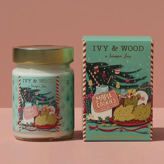 IVY & WOOD - "Maple Cookies"-Limited Edition Christmas Candle