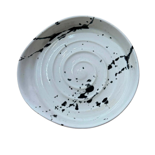 POTTERESS BY ALICIA - Spoon Rest - Black Splash 2