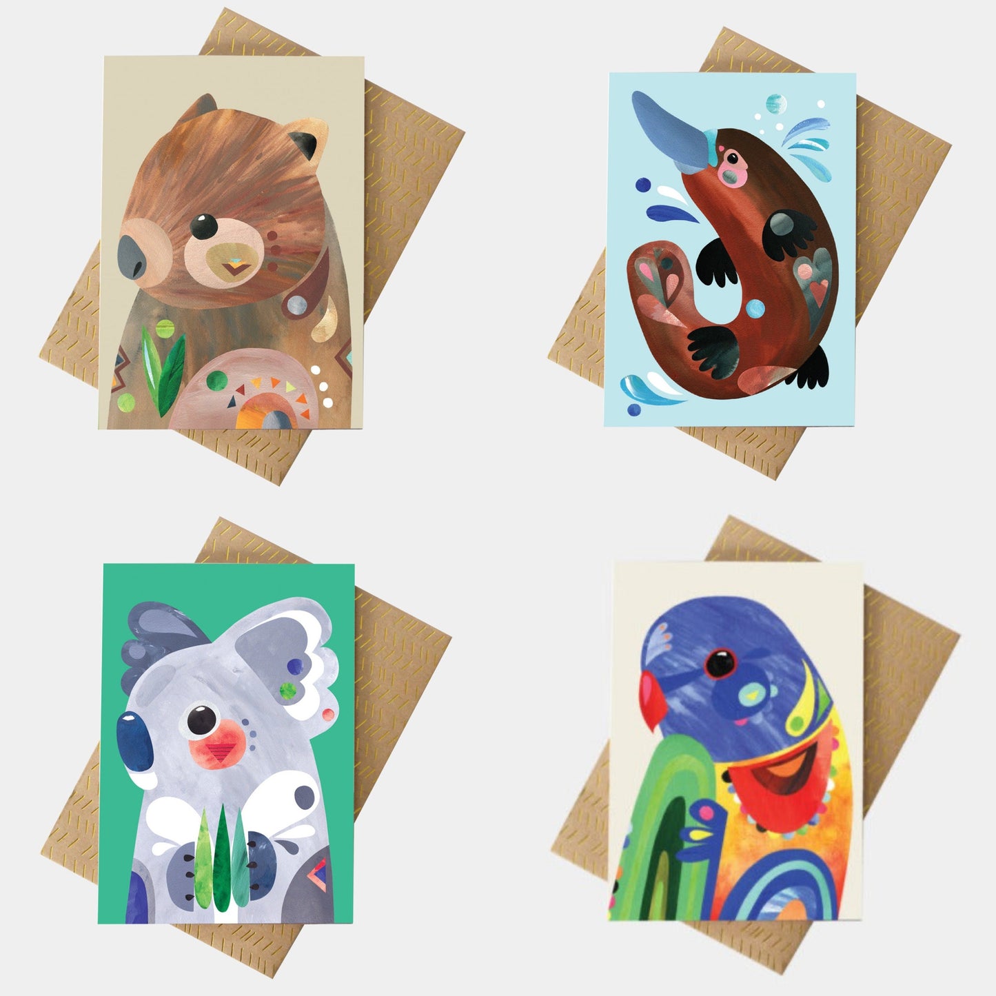 PETE CROMER - KOALA GREETING CARD