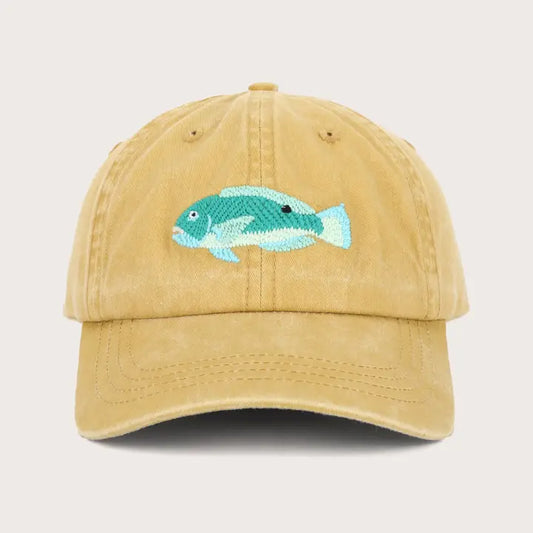 PALLION POINT - FISH LIDS - Tusky Cap in Mustard
