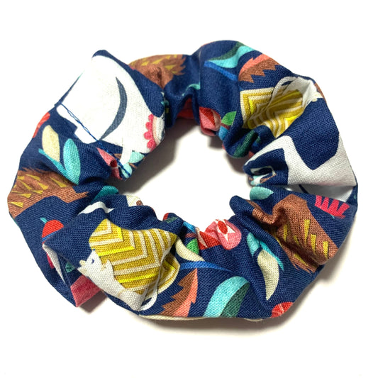 MUMMA WHOOPEE - Regular “Blue Australiana” CHRISTMAS SCRUNCHIES
